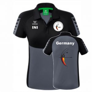 Deutscher Feldbogen Six Wings Polo Shirt Damen 