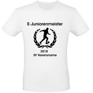 Meister T-Shirt Fußball 