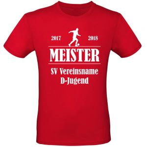 Meister T-Shirt Spieler 