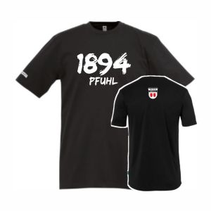 TSV Pfuhl Fan Team T-Shirt-Druck weiß 